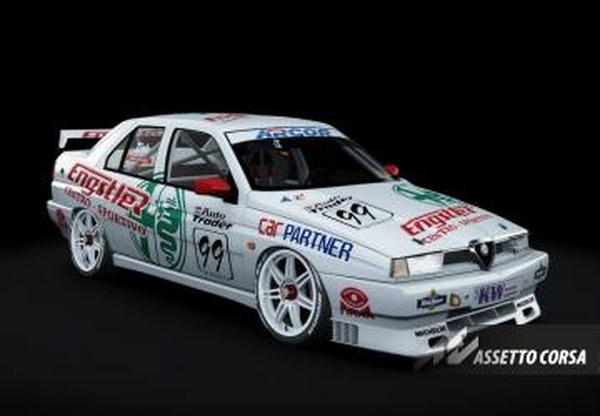 Alfa Romeo 155 TSверсия 1.3.1 для Assetto Corsa