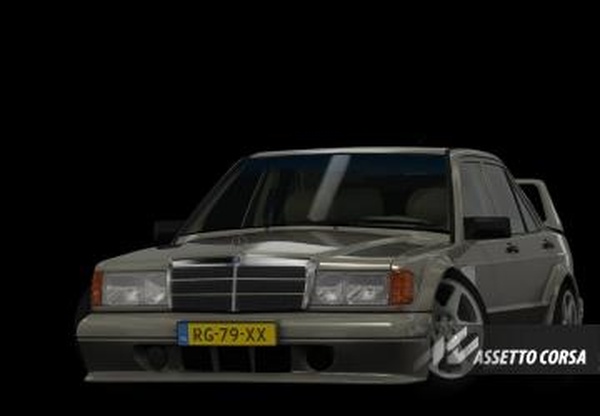 Mercedes-Benz 190E Evo II 3.6 Metzger Swapvv.1.0 для Assetto Corsa