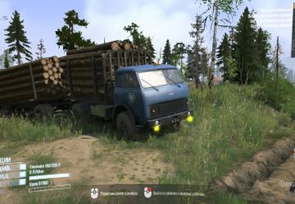 МАЗ-5549версия 1 для Spintires: MudRunner (v10.06.19)