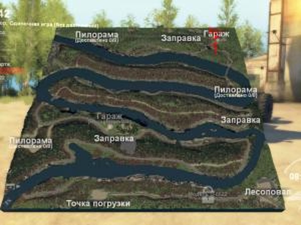 Карта «ru42»версия 1.0 для SpinTires (v03.03.16)