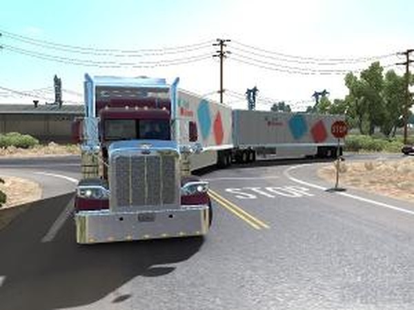Double Trailerверсия 1.0 для American Truck Simulator (v1.28.x, - 1.31.x)