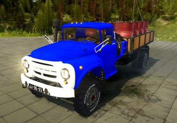 Zil 130 4x4версия 1 для Spintires: MudRunner (v14.08.19)