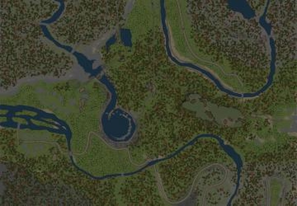 Карта «Заповедник»версия 1 для Spintires: MudRunner (v10.06.19)