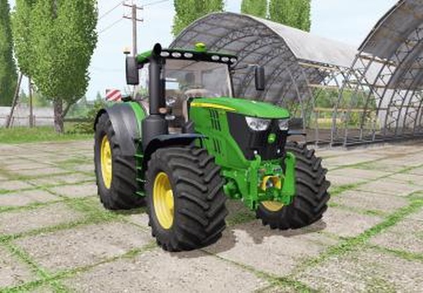 John Deere 6230/6135Rверсия 1.0.0.2 для Farming Simulator 2017 (v1.5.x)