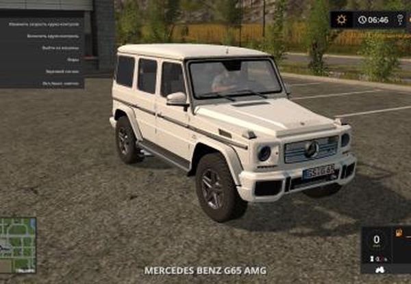 Mercedes-Benz G65 AMG (More Realistic)версия 1.0 для Farming Simulator 2017 (v1.5.x)