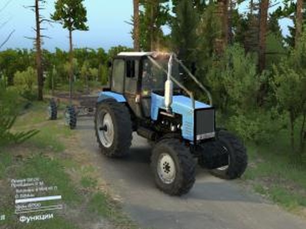 МТЗ-1221 «Беларус»версия 05.10.17 для SpinTires (v03.03.16)