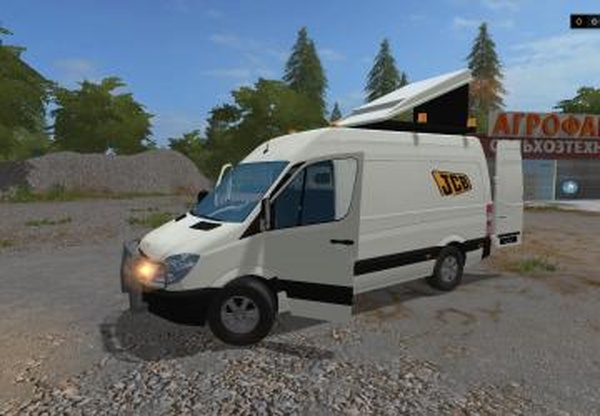Mercedes-Benz B Sprinter 311 CDI Transporterv1.0 для Farming Simulator 2017 (v1.5.x)