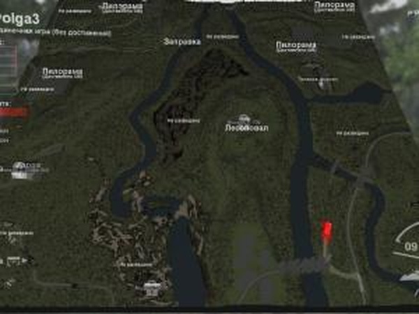 Карта «69 Волга 3»версия 1.0 для SpinTires (v03.03.16)