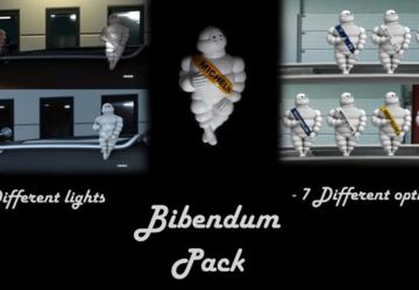 Bibendum Packверсия 1.1 для Euro Truck Simulator 2 (v1.46.x)