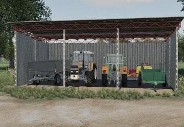 Machine Shelterверсия 1.0.0.0 для Farming Simulator 2019
