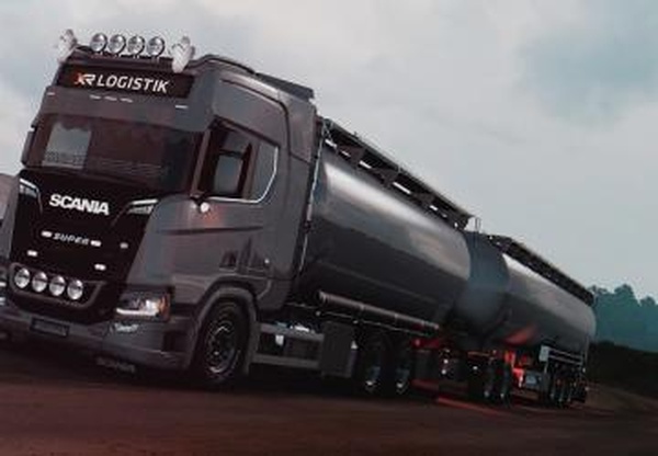 Feldbinder KIP Rigid Addon for Tandem Addon by Kastv3.1 для Euro Truck Simulator 2 (v1.46.x)