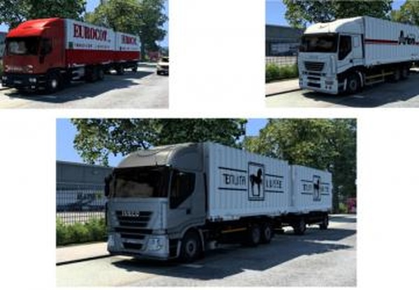 Swap Body Carrier Chassis for Ivecoверсия 1.5 для Euro Truck Simulator 2 (v1.46.x)