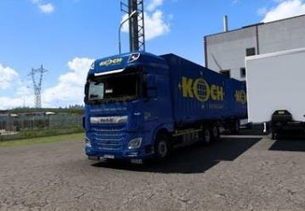BDF addon for DAF XF E6 Schumiверсия 1.3 для Euro Truck Simulator 2 (v1.46.x)