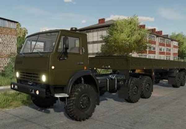 КамАЗ внедорожныйверсия 1.0.0.8 для Farming Simulator 2022 (v1.14.x)