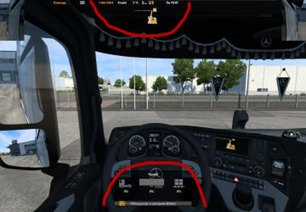 Compact Route Advisorверсия 1.1 для Euro Truck Simulator 2 (v1.46.x)
