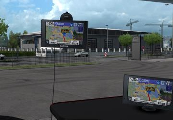 Garmin 50LMT Navigatorверсия 1.4.2 для Euro Truck Simulator 2 (v1.46.x)