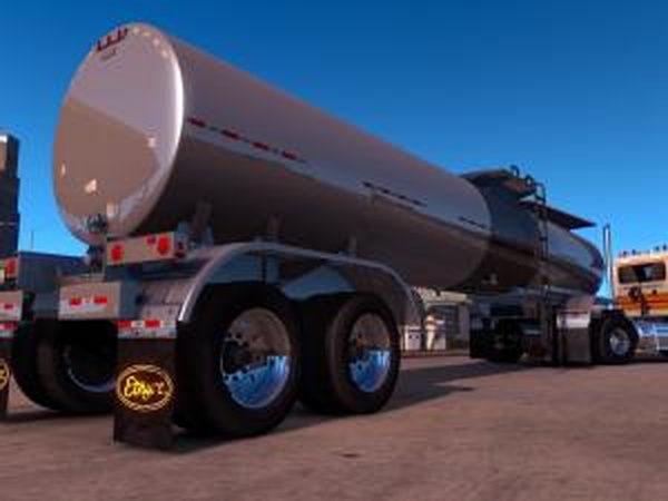 Автономный прицеп «HN Etnyre Asphalt Tank»v2.0 для American Truck Simulator (v1.28.x, 1.29.x)