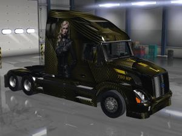Золотое и темноеверсия 1.0 для American Truck Simulator (v1.29.x)