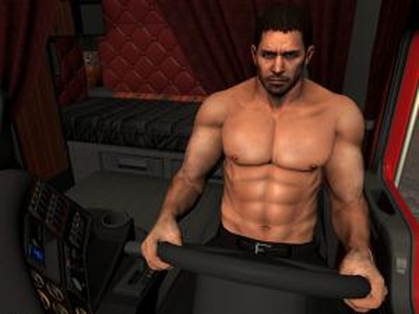 Водитель Крис Редфилдверсия 1.0 для American Truck Simulator (v1.28.х,1.29.х)