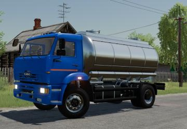 КамАЗ-53605 Бочкаверсия 1.0.0.0 для Farming Simulator 2022 (v1.14.x)