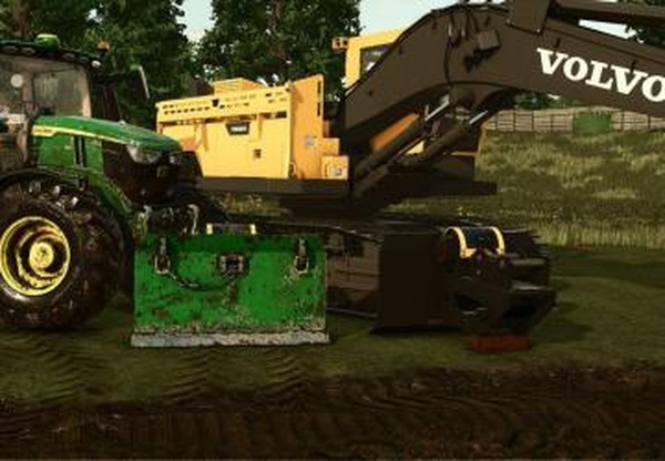 Winch Attachmentверсия 1.0.0.0 для Farming Simulator 2025