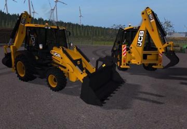 JCB 3CXверсия 1.0.0.0 для Farming Simulator 2017 (v1.5.x)