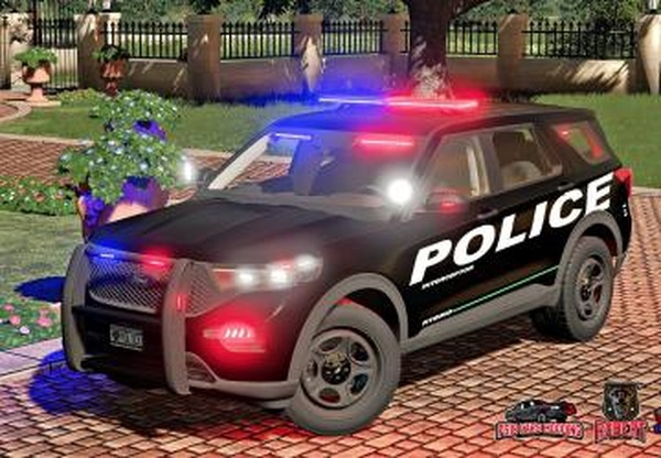 Ford Explorer 2020 Police Interceptorверсия 1.0.0.0 для Farming Simulator 2019 (v1.7.x)