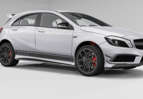 Mercedes-benz A45версия 1.0 для BeamNG.drive (v0.24)