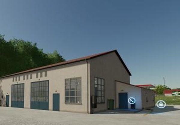 Workshop Halls Packверсия 1.1.0.0 для Farming Simulator 2022