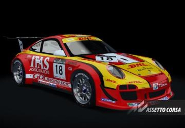 Porsche 911 (997)  CUP Rверсия 1.0 для Assetto Corsa