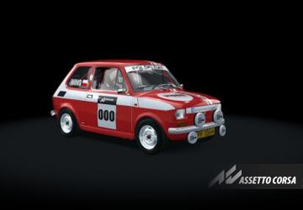 Gr2 Fiat 126версия Rally Gr2 by GR.TEAM 1.0 для Assetto Corsa
