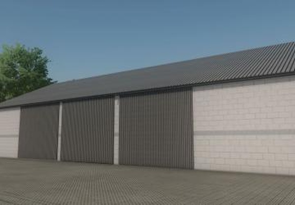Large barn/magazineверсия 1.0.0.0 для Farming Simulator 2022