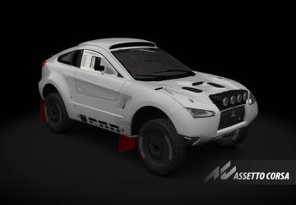 Dakar T1 Mitsubishi Lancerверсия Rally GrA by GR.TEAM 1.0 для Assetto Corsa