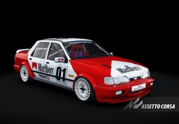 Ford Sierra RS Cosworth Race Car OZ Rimsv1.1 для Assetto Corsa