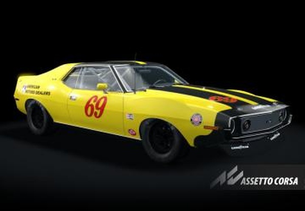 AMC Javelin 1971версия 1.0 для Assetto Corsa