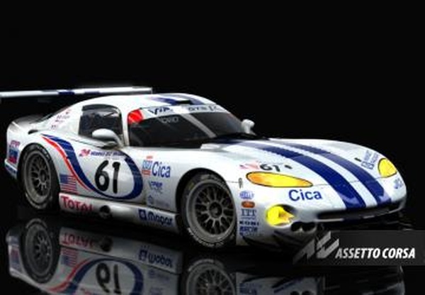 1997 Le Mans | Chrysler Viper GTS-R | Team Oreca #61, #62 | RSS | 4kv1.0 для Assetto Corsa