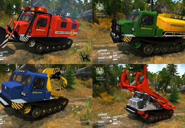 Пак текстур (6 шт) для TT-4Newверсия 1 для Spintires: MudRunner (v10.06.19)