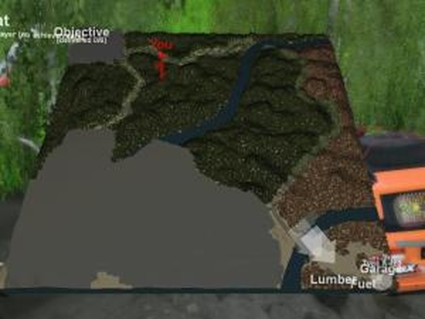 Карта «Manjat Batu»версия 01 для SpinTires (v03.03.16)