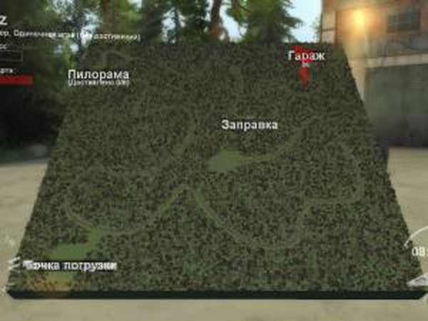 Карта «УАЗ»версия 03.10.17 для SpinTires (v03.03.16)