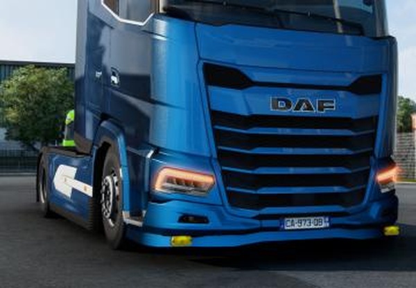 Sequential Turn Signal mod for DAF 2021версия 1.0 для Euro Truck Simulator 2 (v1.45.x, 1.46.x)