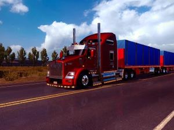 Прицеп Full planasверсия 1.4 для American Truck Simulator (v1.28.x)