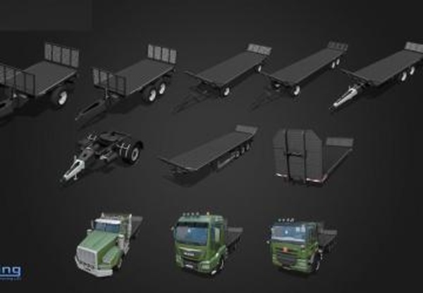 Fliegl DPW Packверсия 1.0.0.5 для Farming Simulator 2017 (v1.5.3.x)