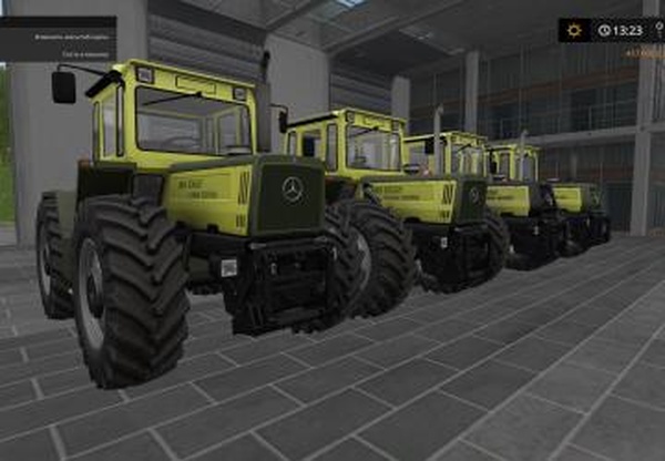 Mercedes-Benz Tracверсия 2.2 для Farming Simulator 2017 (v1.5.x)