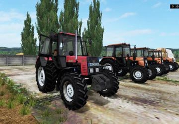 МТЗ EgyenesHidas Беларус пакверсия 2.0.0.0 для Farming Simulator 2017 (v1.5.x)