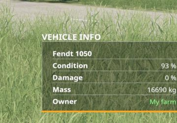 Info Displayверсия 1.1.0.0 для Farming Simulator 2019