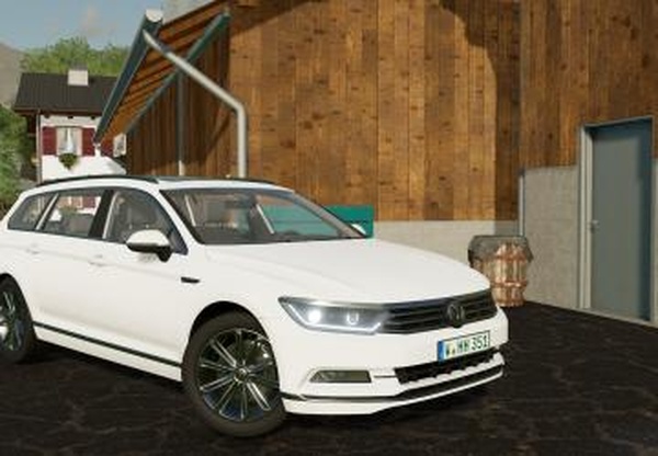 Volkswagen Passat B8 2015версия 1.2.0.0 для Farming Simulator 2022 (v1.14.x)