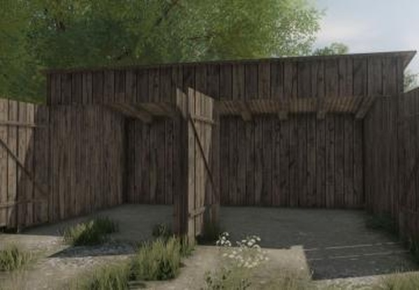 Old wooden garageверсия 1.0.0.0 для Farming Simulator 2022