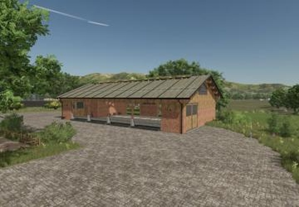 Animal stables Thuringia 2.0версия 1.0.0.0 для Farming Simulator 2025