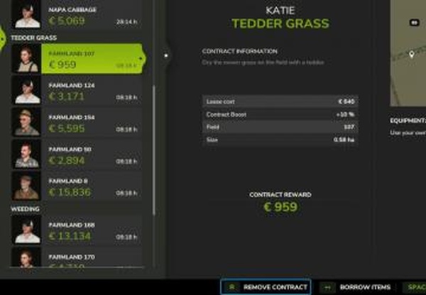 Remove unwanted contractsверсия 1.0.0.0 для Farming Simulator 2025