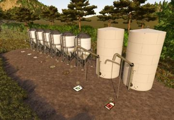 Farm Supply Silo Setверсия 1.0.0.0 для Farming Simulator 2025